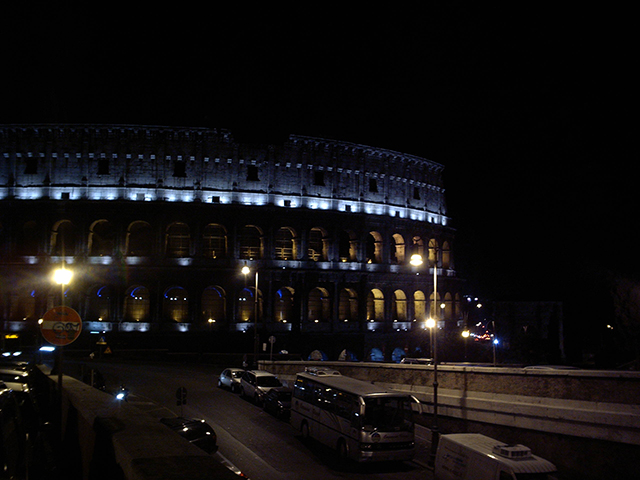 Colliseum at Night